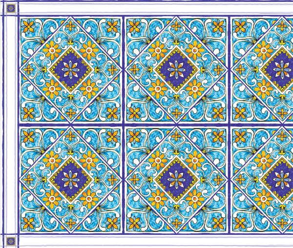 Mosaico Turquesa